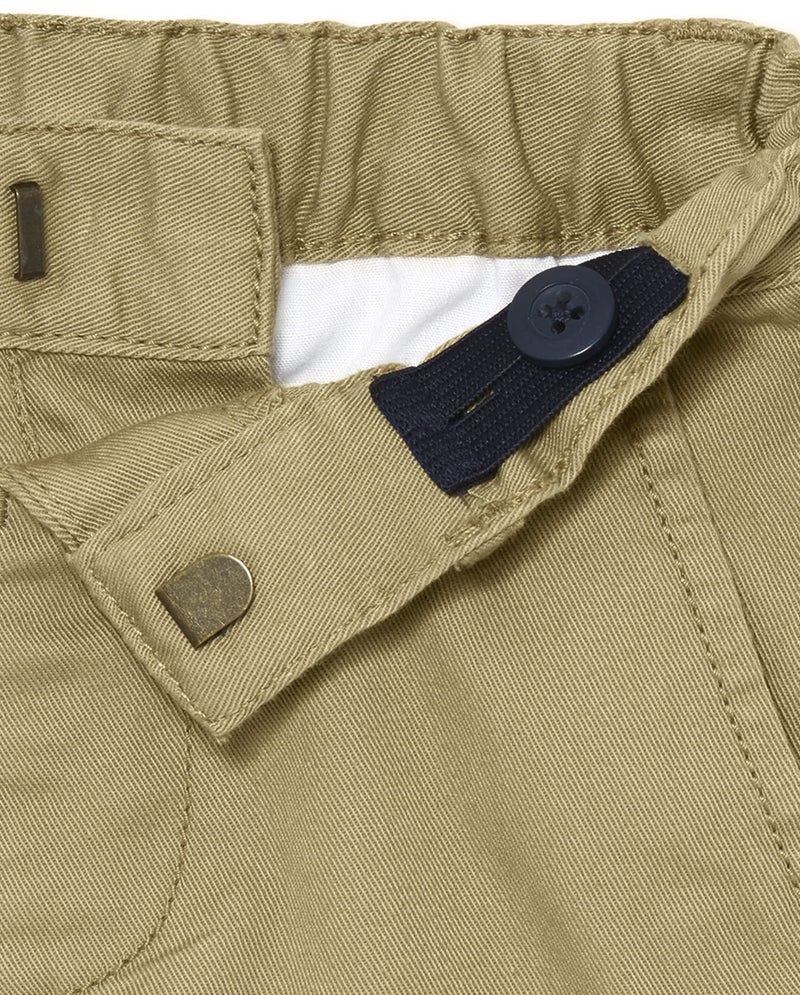 The Children's Place baby boys And Toddler Stretch Skinny Chino Pants Jeans, Flax Single, 3T US - Image 2